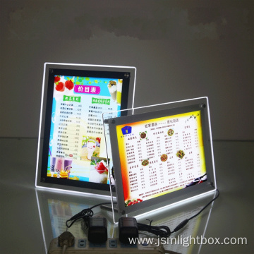 High Quality Crystal Advertising Light Boxes